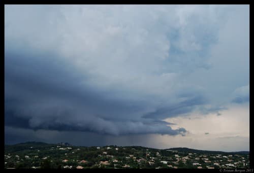 Arcus et fort orage