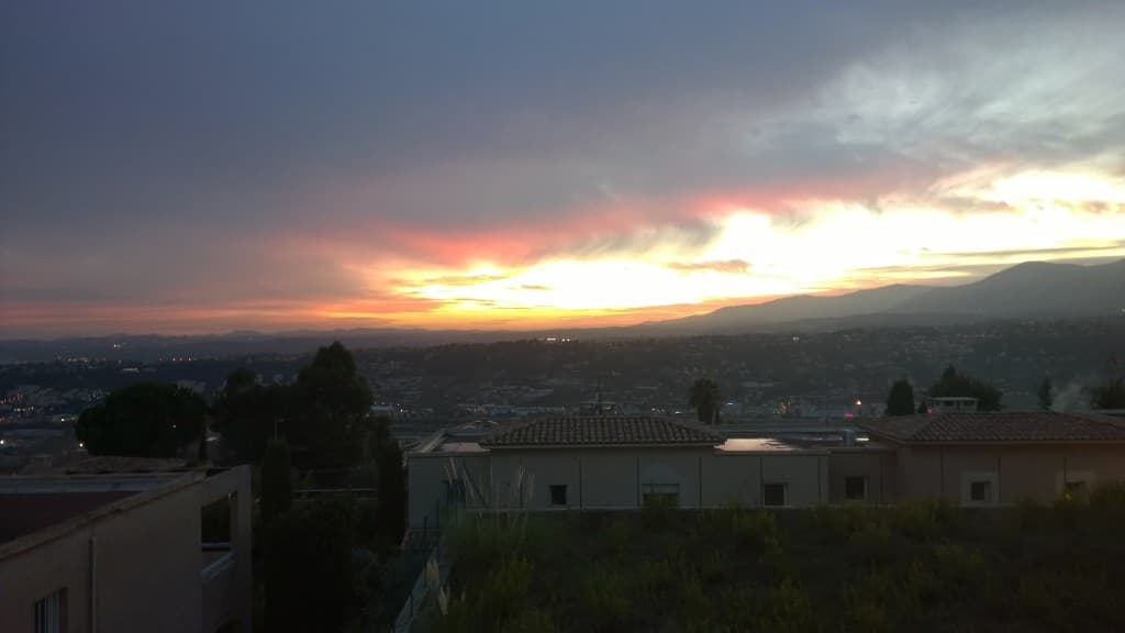 couché de soleil