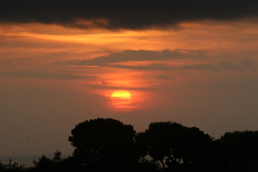 Impression soleil levant........à Antibes