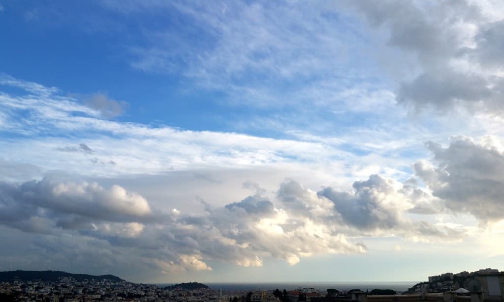 Crépuscule sur Nice
