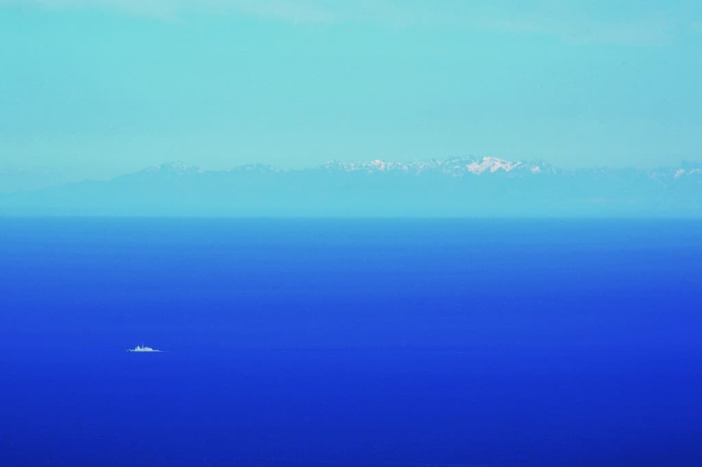 La Corse vue du col de Vence le 07/5/2017