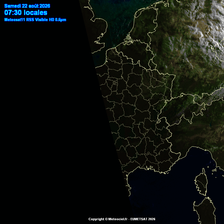 Image d'illustration pour Suivi des nuages en France