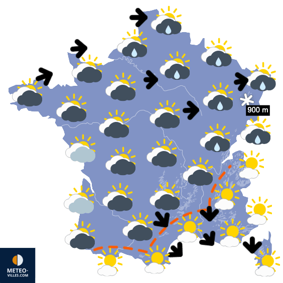 Belle semaine, puis une goutte froide à partir de vendredi