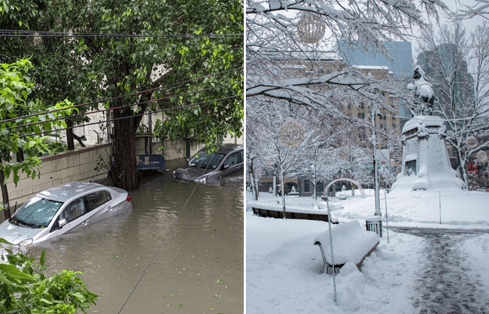 Cyclone en Inde, neige au Québec, froid glacial en Russie... l'actualité météo dans le monde