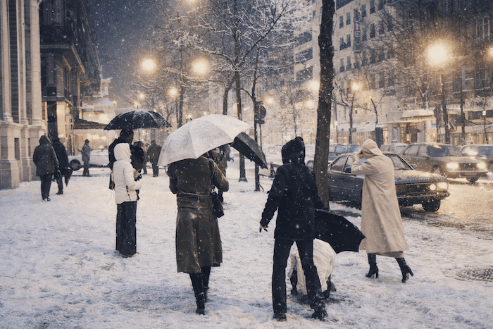 La baisse vertigineuse des températures de la Saint-Sylvestre 1978