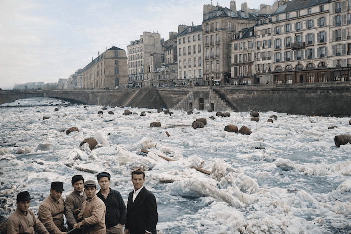 La débâcle catastrophique des fleuves au mois de janvier 1880