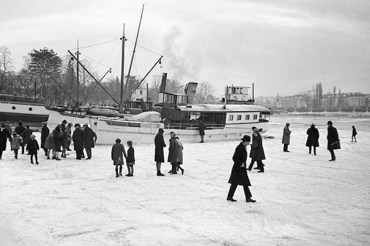 Retour sur l'intense vague de froid de février 1929