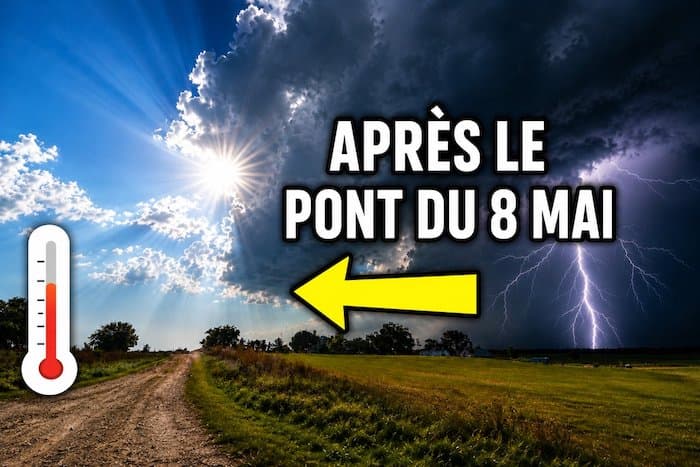 10°C de plus pour le pont du 8 mai avant un retour brutal des orages
