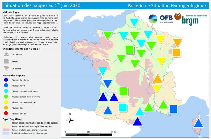 Image d'illustration pour Point complet sur le risque de sécheresse pour la suite de l'été