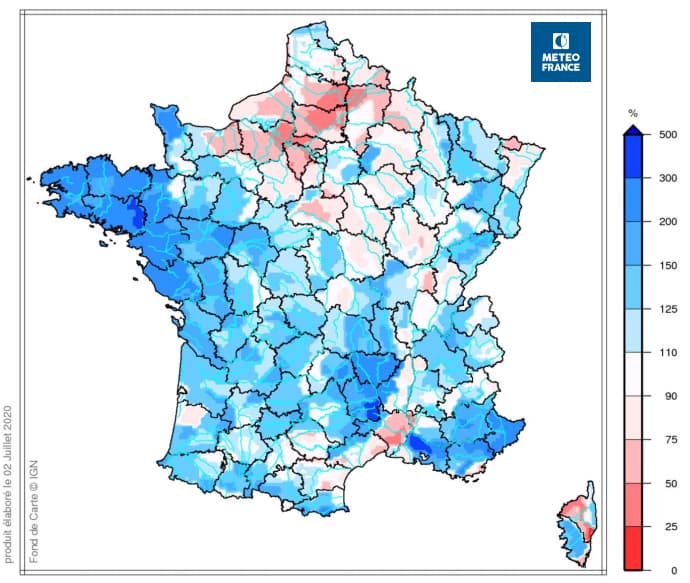 Image d'illustration pour Point complet sur le risque de sécheresse pour la suite de l'été