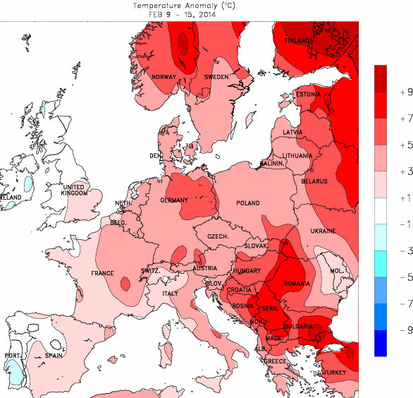 Image d'illustration pour Bilan météo hebdomadaire en France et en Europe