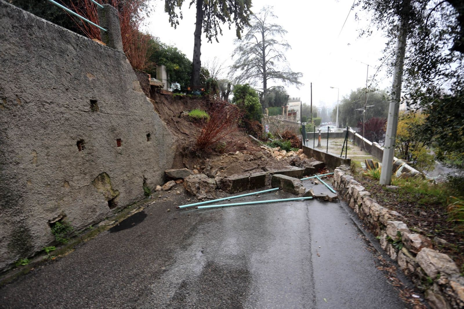 Image d'illustration pour Fortes pluies, inondations et éboulements dans les Alpes Maritimes