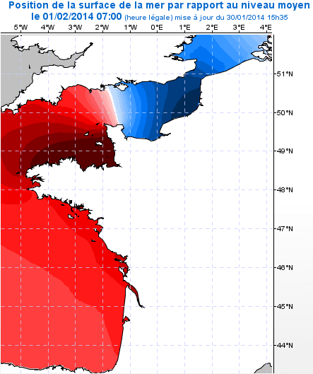 Image d'illustration pour Synthèse de l'épisode vagues submersions du 31 janvier au 2 février