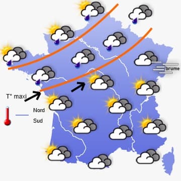 Vers un temps de plus en plus perturbé et plus frais 