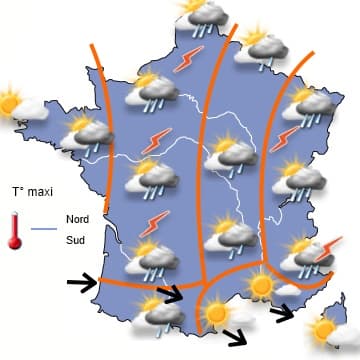 L'ambiance redevient plus estivale mais orageuse 