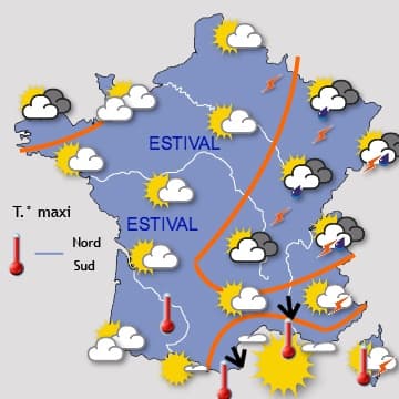 Semaine de saison, malgré des nuages parfois nombreux au Nord