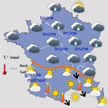 Retour progressif du soleil et de la chaleur sur tout le pays