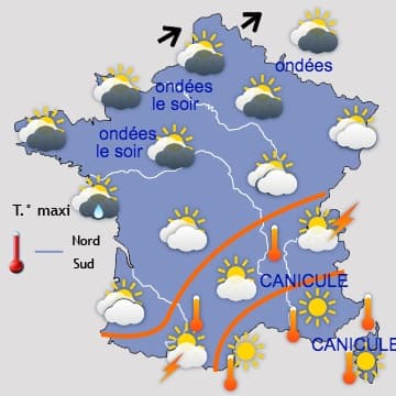 Beau dimanche et semaine prochaine plus humide 