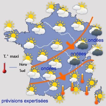Très chaud lundi et en 2eme partie de semaine 