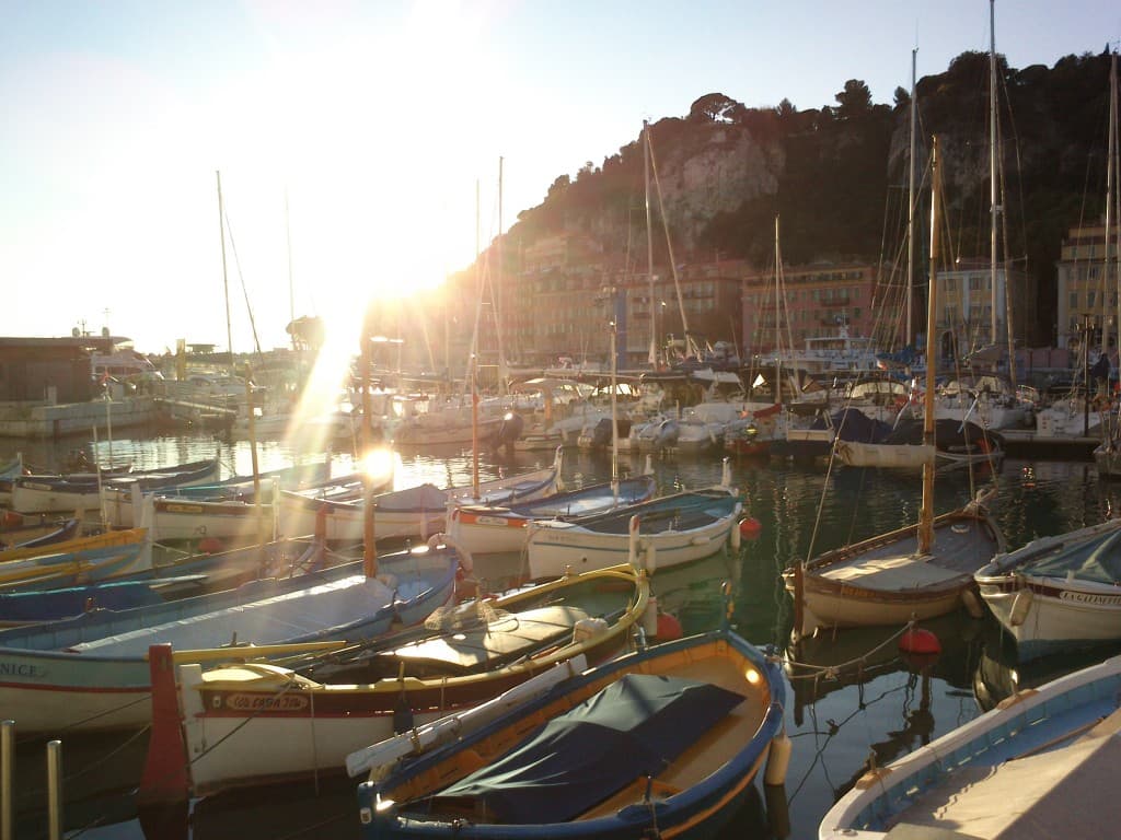 Le port de Nice