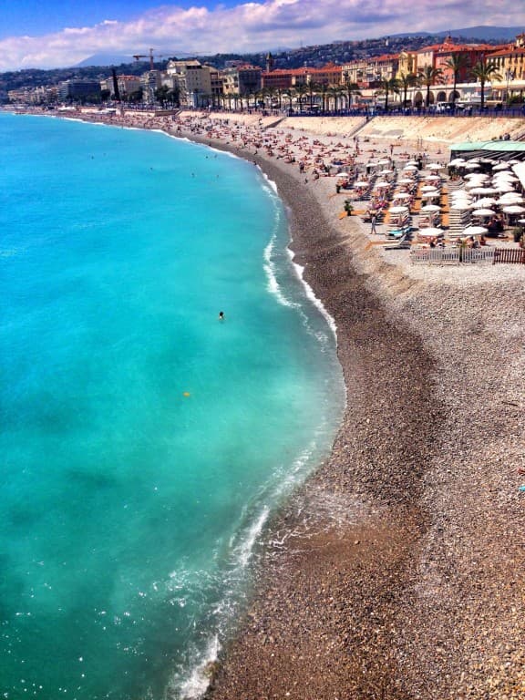 Nice plage Castel 
