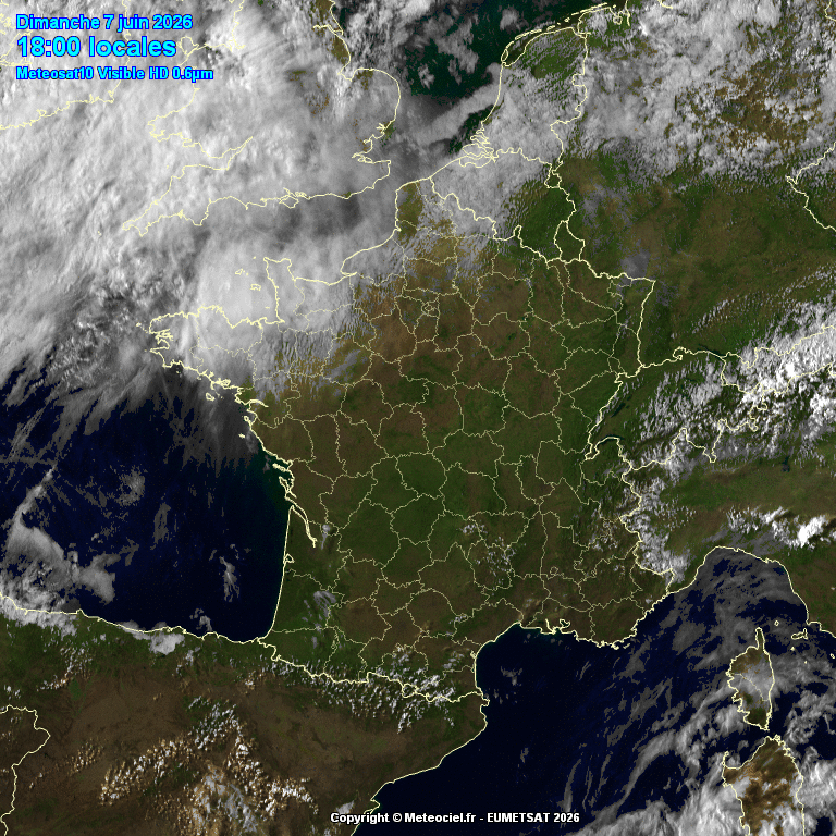 Image d'illustration pour Suivi des nuages en France