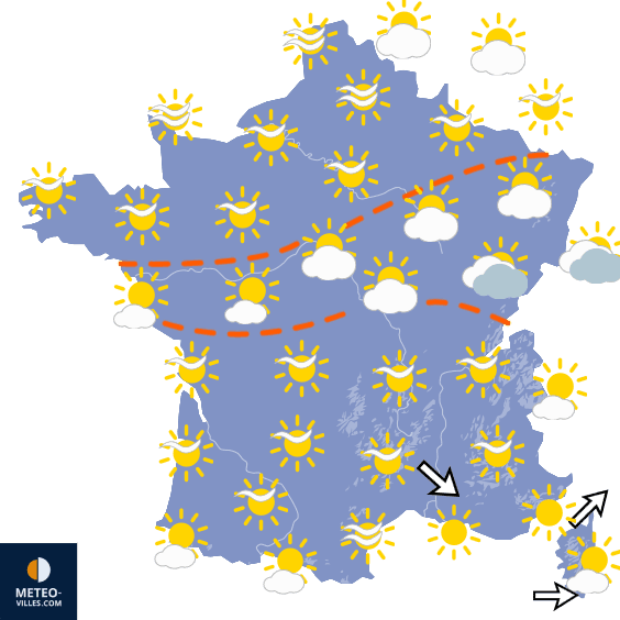 Forte chaleur avant un brutal basculement automnal
