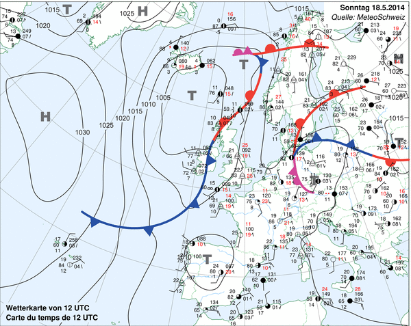 Image d'illustration pour Une semaine plutôt chaude et très orageuse