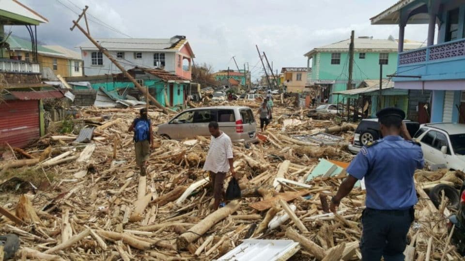 Image d'illustration pour Bilan de l'ouragan Maria entre Antilles et Porto-Rico
