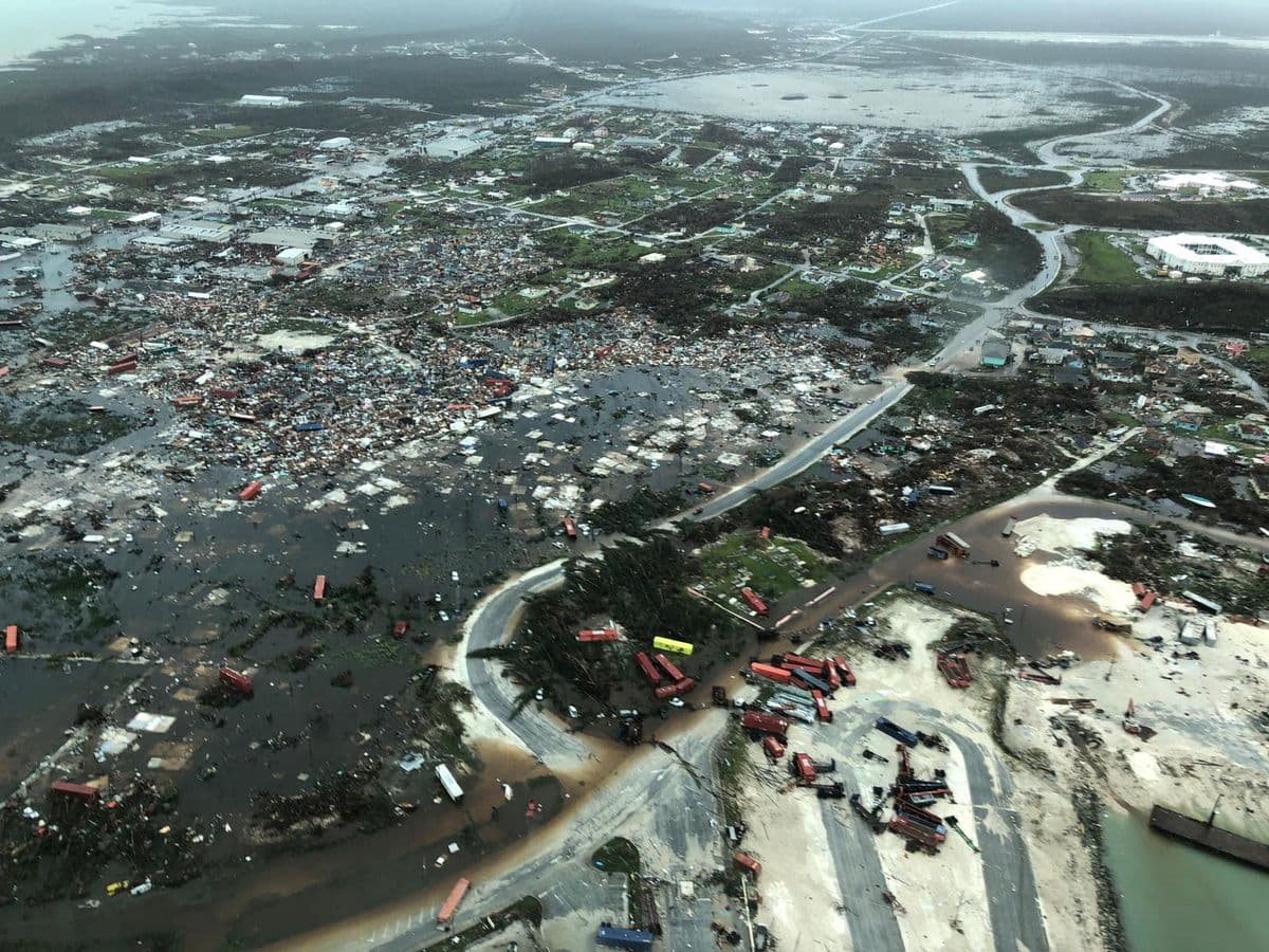 Image d'illustration pour Ouragan Dorian - aux Bahamas, l'heure est aux constats