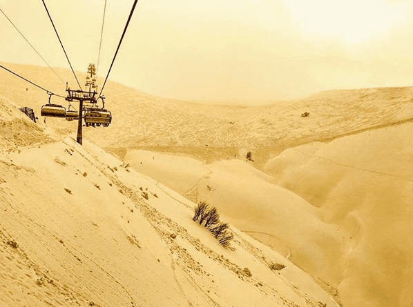 Image d'illustration pour Fortes chaleurs et tempête de sable sur l'Est de la Méditerranée