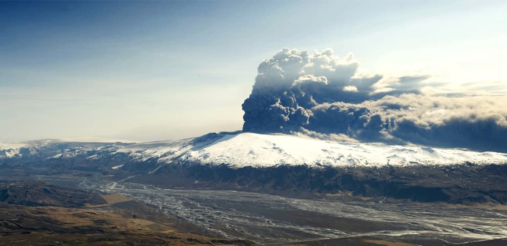 Image d'illustration pour Activité limitée du volcan Bardarbunga en Islande
