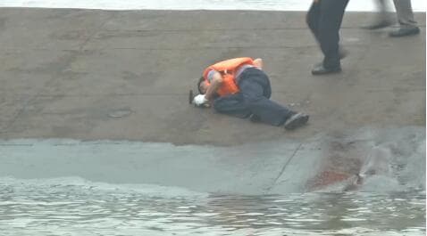 Image d'illustration pour Tempête : naufrage d'un navire sur le Yangtsé en Chine