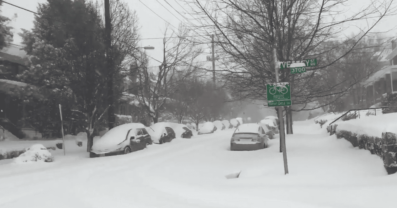 Image d'illustration pour L'Est Américain sous un blizzard historique