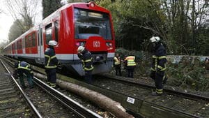 Image d'illustration pour Passage de la tempête Christian sur le Nord de l'Europe le 28 octobre 2013