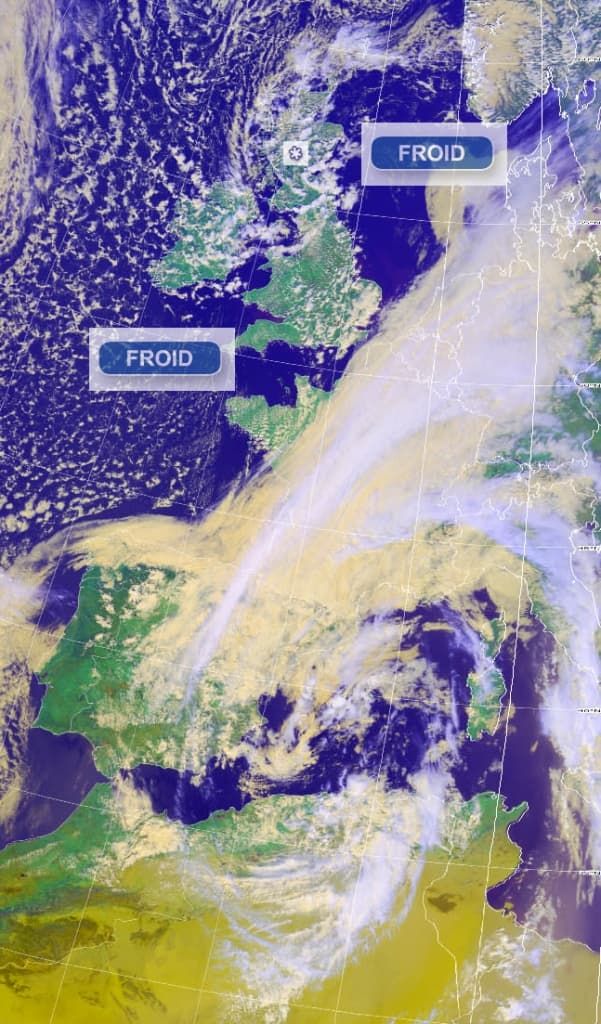 Image d'illustration pour Retour de la fraîcheur vendredi sur les Iles Britanniques