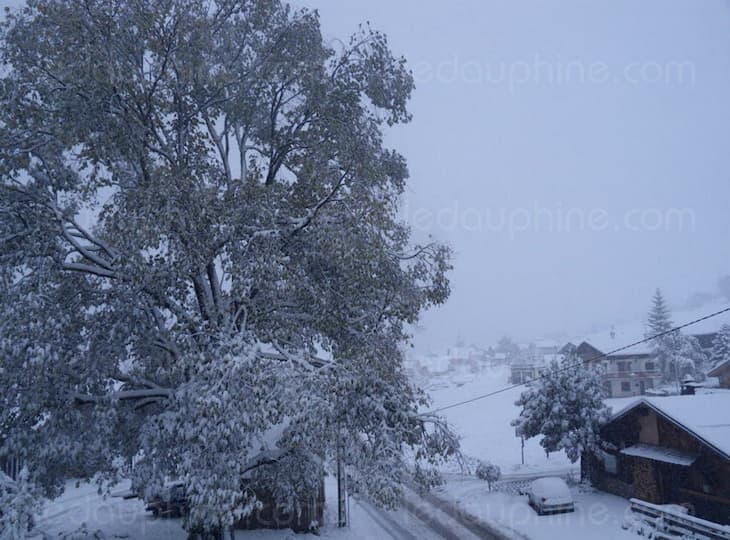Image d'illustration pour Fortes chutes de neige en Haute Savoie - Alpes du Nord