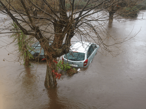 Image d'illustration pour Dépression Stéphanie - pluie et vent fort au Sud