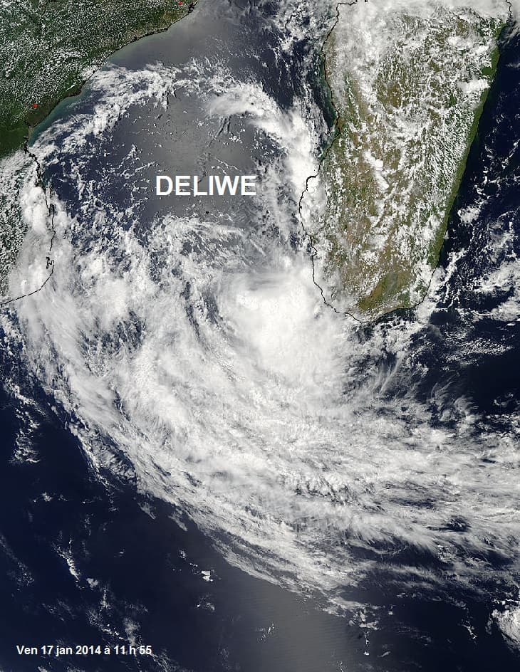 Image d'illustration pour Tempête tropicale modérée Deliwe (Madagascar)