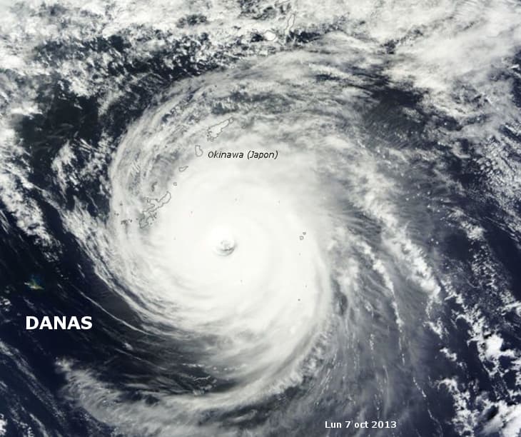 Image d'illustration pour Tempête tropicale Danas (Corée - Japon)