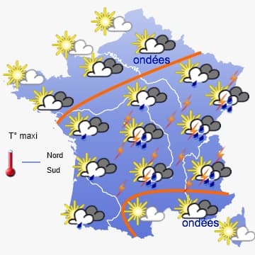 Bulletin météo national du 08/14/2011