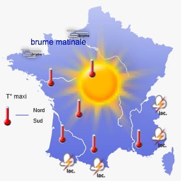 Chaud jusqu'à lundi