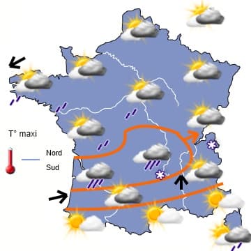 Début d'un réchauffement avant une semaine beaucoup plus douce