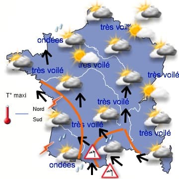 Retour des averses, mais persistance de la douceur
