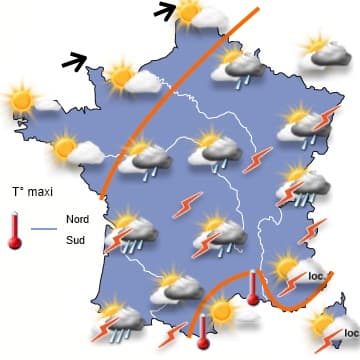 Une semaine assez estivale, malgré quelques averses