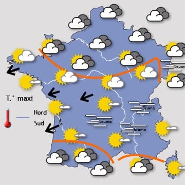 Calme mais pas partout ensoleillé