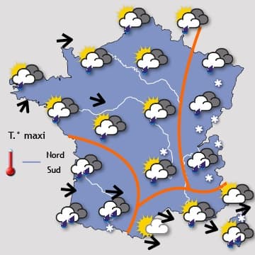 Refroidissement possible dans une semaine