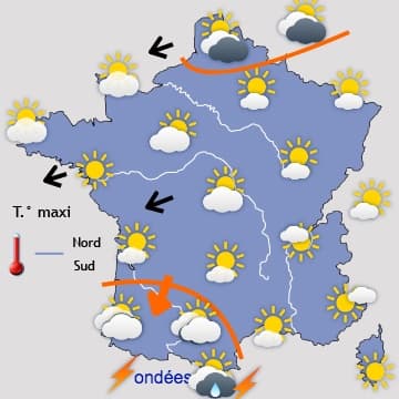 Week-end très ensoleillé avant un rafraîchissement