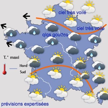 Beaucoup de pluie et de vent à partir de vendredi !