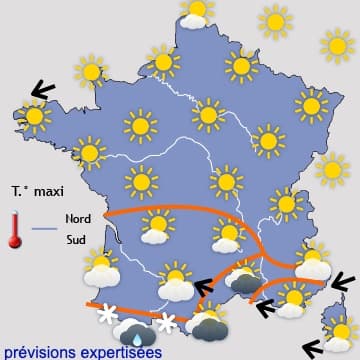 Vers un week-end beaucoup plus doux et ensoleillé